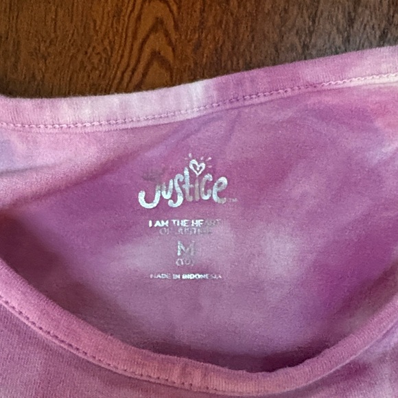 Justice Tye-Dye Long Sleeve Dress Medium - Picture 2 of 14